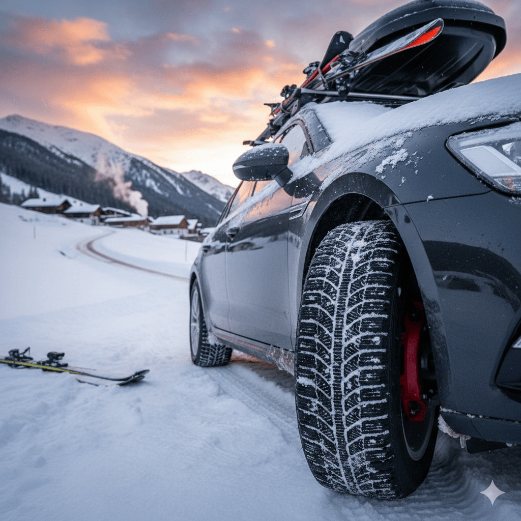 Gépjármű biztonságos közlekedése téli havas útviszonyok között